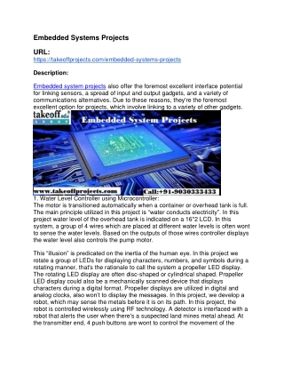Embedded Systems Projects-converted