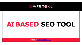 Best AI based SEO tool at WEB TOOL