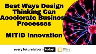 Design Thinking Process - MIT ID Innovation