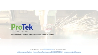 Hygienic Wall Coverings Solutions - Protek System