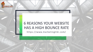 6 Reasons Your Website Has a High Bounce Rate