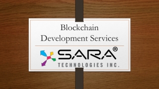 Blockchain Development Services