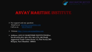 stcw courses in mumbai