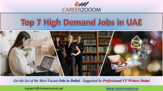 Top 7 High Demand Jobs in UAE - Careerzooom.ae