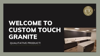 Snohomish County Custom Granite CounterTops | Custom Touch Granite | Natural Pro