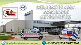 Ensure the Best Ambulance Service with an experienced doctor team |ASHA