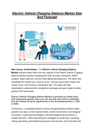 Electric Vehicle Charging Stations Market