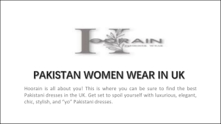 Hoorain Designer Wear