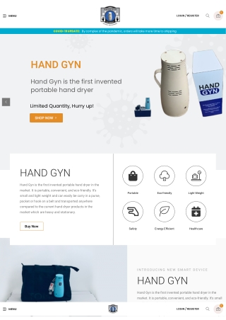 Buy The Best & High-Quality Hand Dryer For Home At Handgyn