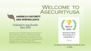 Business Burglary security agency in Florida