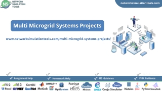 Multi Microgrid Systems Projects For Master Students