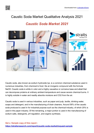 Caustic Soda Market