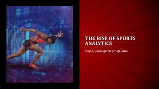 The Rise Of Sports Analytics