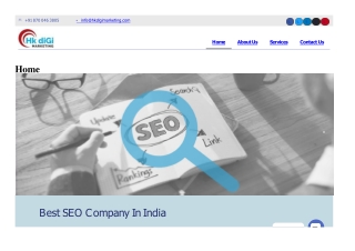 Best SEO Company in India | SEO Company India | SEO India