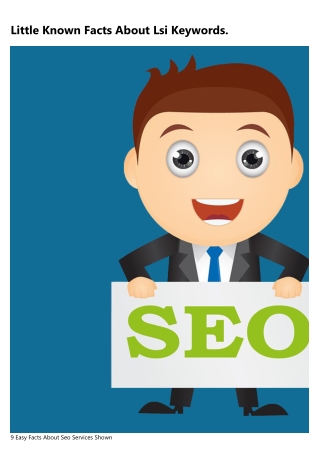 Not known Facts About Seo Keywords