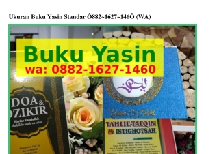 Ukuran Buku Yasin Standar ౦88ᒿ~1Ϭᒿᜪ~1ᏎϬ౦(WA)