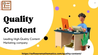 Leading High-Quality Content Marketing company in India