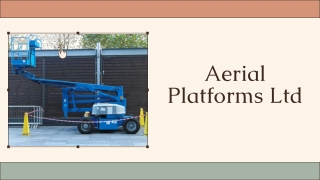 Mobile Platform Hire