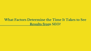How Long Does SEO Take to Deliver Real Results?
