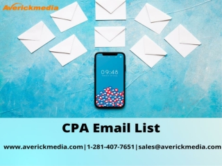 CPA EMAIL LIST