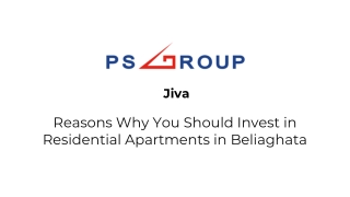 Jiva- Reasons Why You Should Invest in Residential Apartments in Beliaghata