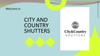 Full Height Shutters in Hertfordshire