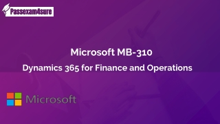 Free Download  Microsoft  MB-310 Exam Sample Question Answers