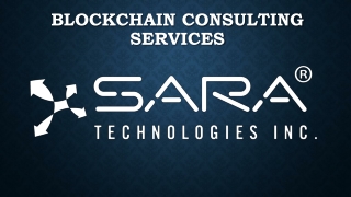 Blockchain Consulting Services