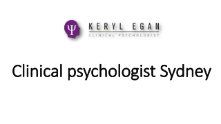 Clinical psychologist Sydney