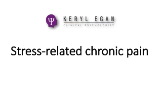 Stress-related chronic pain