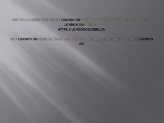 london on