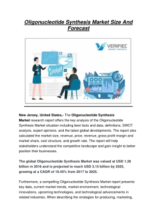 Oligonucleotide Synthesis Market