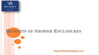 Benefits of Shower Enclosures