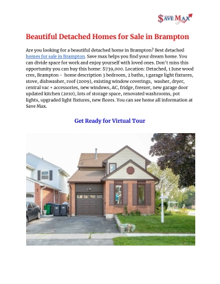homes for sale in brampton