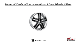 Baccarat Wheels in Vancouver – Coast 2 Coast Wheels  N Tires