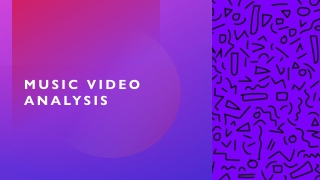music video analysis a2 blogger