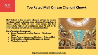 Top Rated Mall Omaxe Chandni Chowk