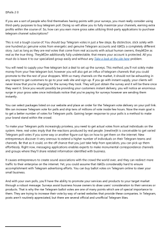 The History of Buy Telegram Votes