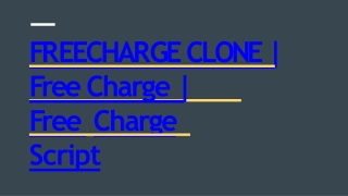 Best Readymade Freecharge Clone Script - DOD IT Solutions
