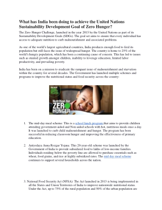 1632395150_What has India been doing to achieve the United Nations Sustainability Development Goal of Zero Hunger