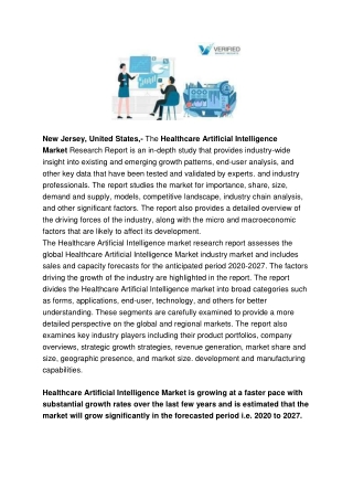 Healthcare Artificial Intelligence Market Size And Forecast