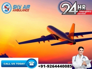 For Urgent Transportations Use Our Air Ambulance Service in Baramati for Sick Pa
