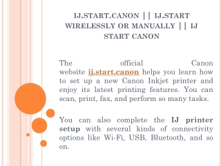 ij.start.canon