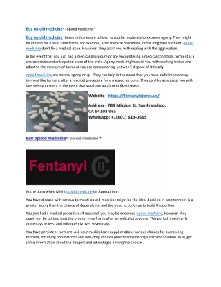 Buy opioid medicine^- opioid medicine