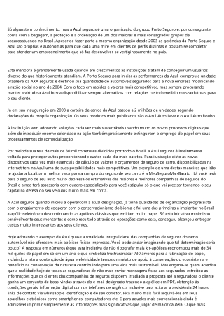 AZUL SEGUROS NOVO CONCEITO EM SEGURO AUTOMOTIVO.