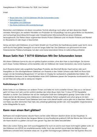 Suchst du nach einfache Lösungen für Haarglätter Bestellen? Hör auf zu suchen!