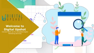 Digital Upshot - Digital Marketing Company In Gurgaon