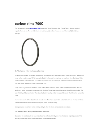 Carbon Rims 700C Archives - Chinese carbon wheels wholesale