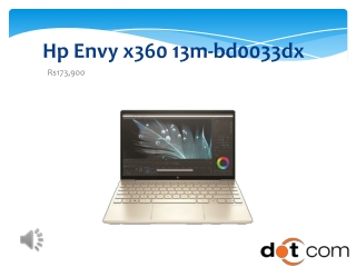 Hp Envy x360 13m-bd0033dx price in Pakistan price in pakistan-personal laptop