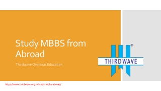 Study MBBS from Abroad